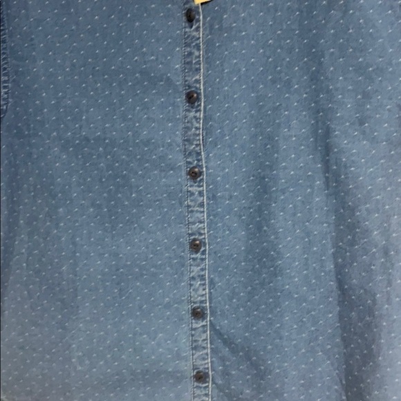 Madewell Blue, button down Shirt,  NWT, XS - Picture 3 of 6